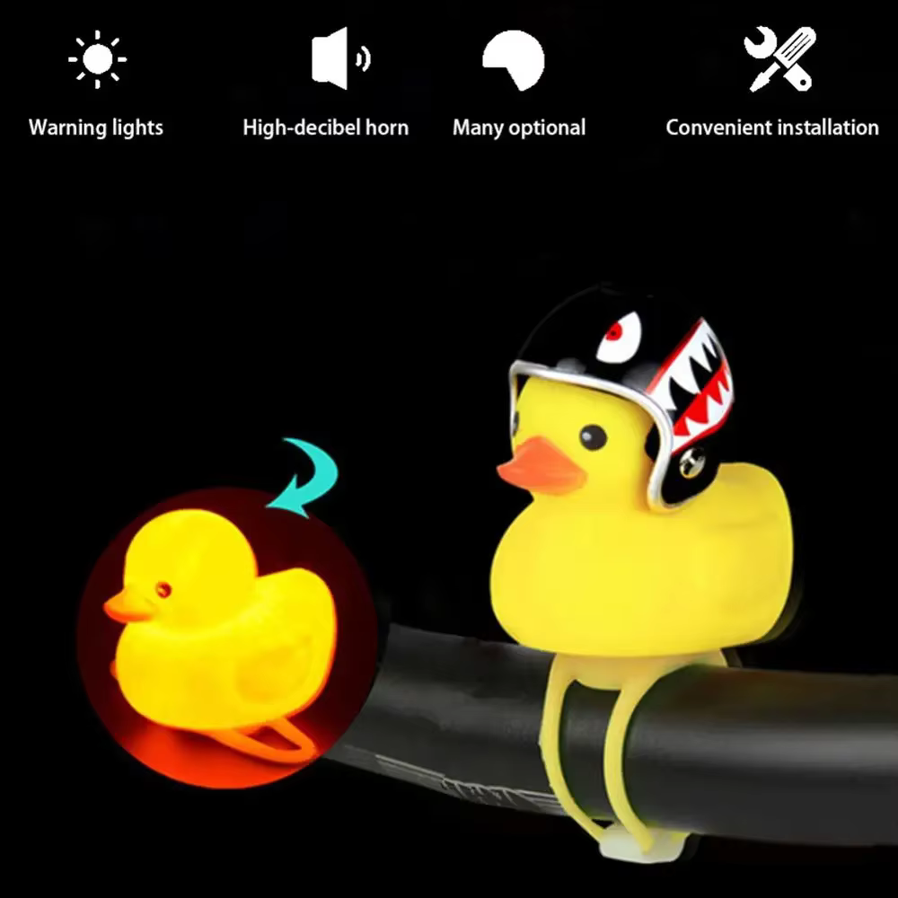Cloche de canard de vélo chaude avec vent cassé léger