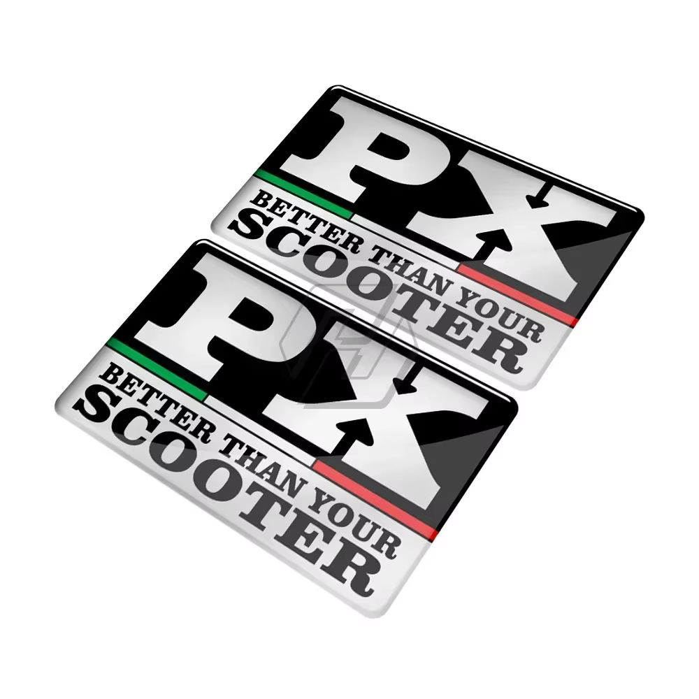 Autocollant de moto 3D pour Scooter Piaggio Vespa PX125 PX150 PX200 PX 125 150 200
