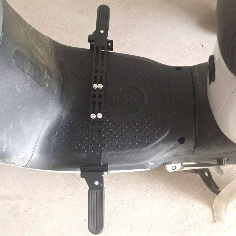 Pédales de vélo pliables légères en nylon/fer – Conception antidérapante pour vélos électriques Yadi