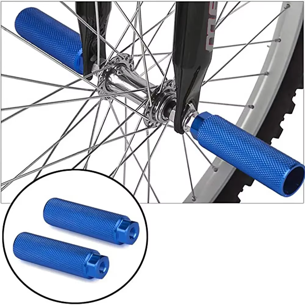 Chevilles de vélo en alliage d'aluminium