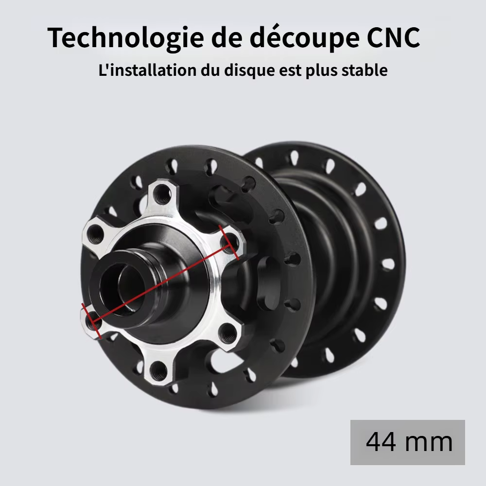 Moyeu arrière VTT TITMGER Noisy Cube Pro7 32 trous Boost 12x148 HG XD Micro Spline 6 cliquet pour Shimano SRAM