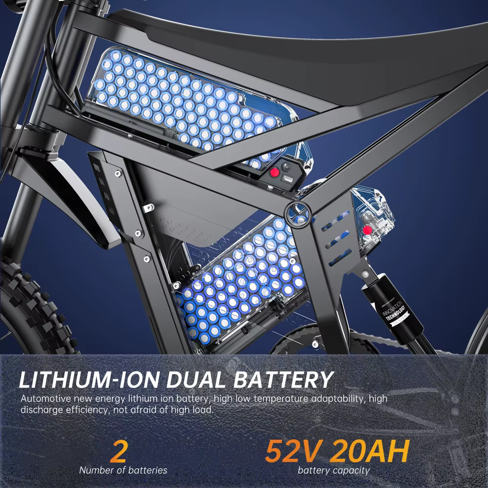 Moto électrique FVKING E6 pour adultes