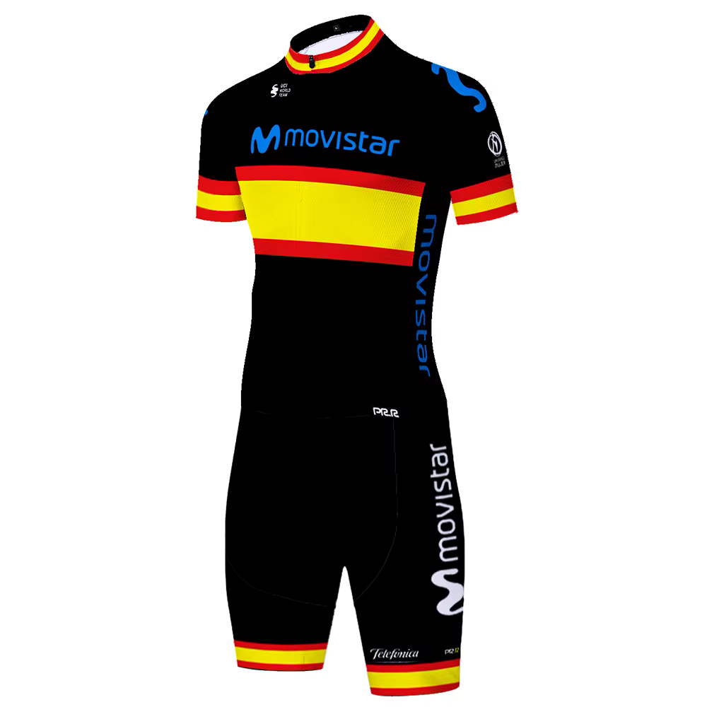 Combinaison de triathlon Movistar pour hommes