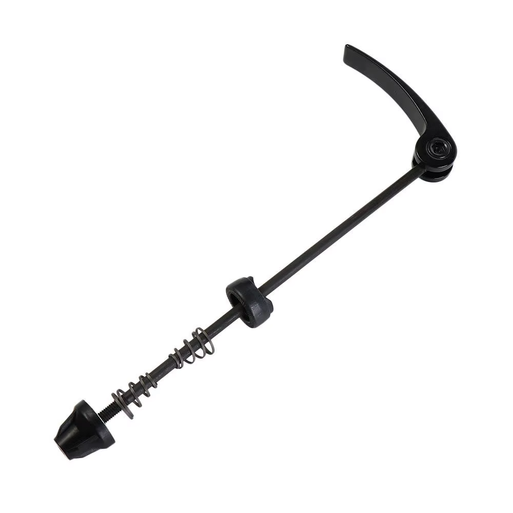 Levier de dégagement rapide en métal 17.5cm noir vélo avant