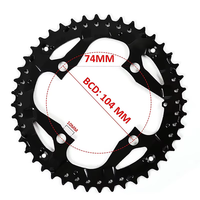 Plateau de pédalier 104BCD pour vélo
