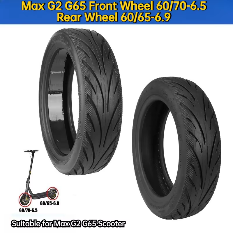 Convient pour roue arrière de Scooter Max G2 G65 60/65-6.9 pneu Anti-soufflage