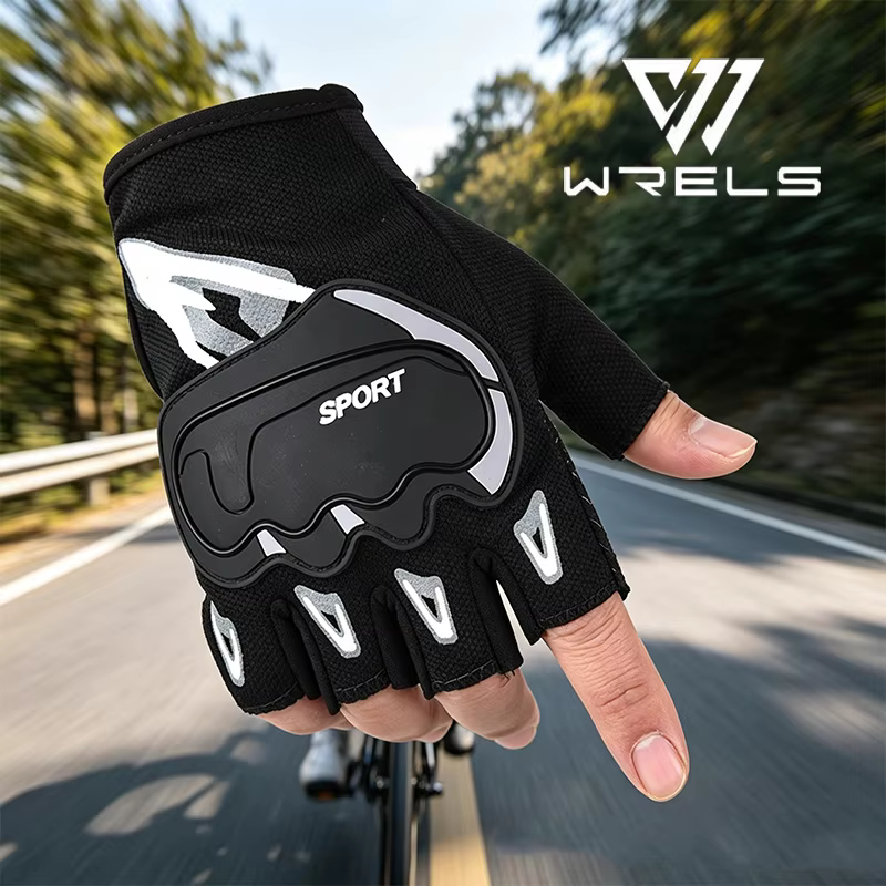 Gants de sport demi-doigts unisexes