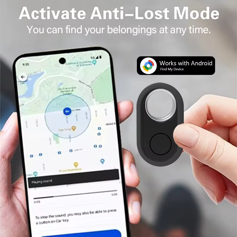 Traqueur GPS pour Samsung Android Tracker fonctionne avec Google trouver mon localisateur Bluetooth positionnement global étiquette intelligente Anti-perte