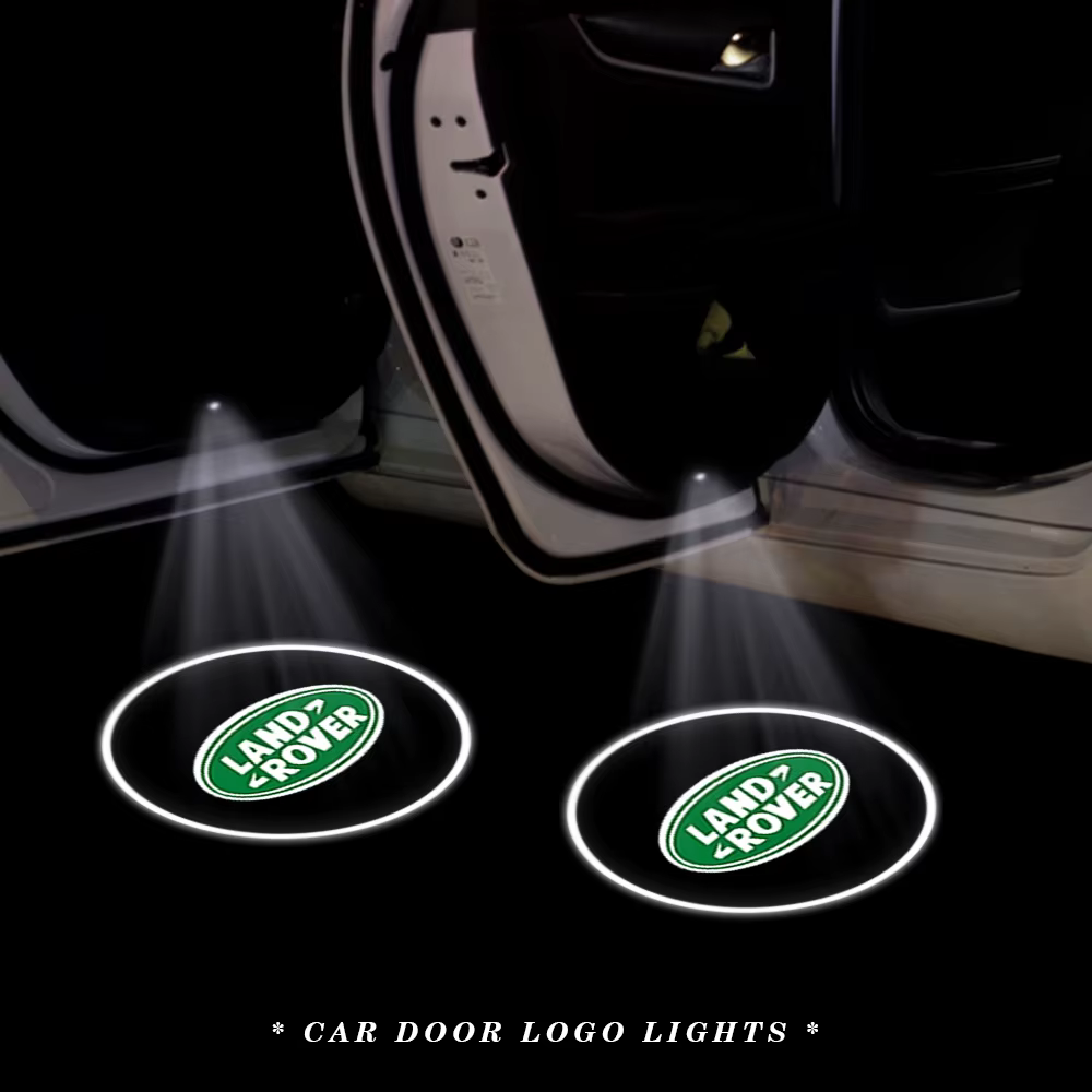 Pour Land Rover Range Rover Discovery 3 4 Freelander : Projecteur de logo de bienvenue pour portière de voiture, lampe de courtoisie à effet fantôme, accessoires