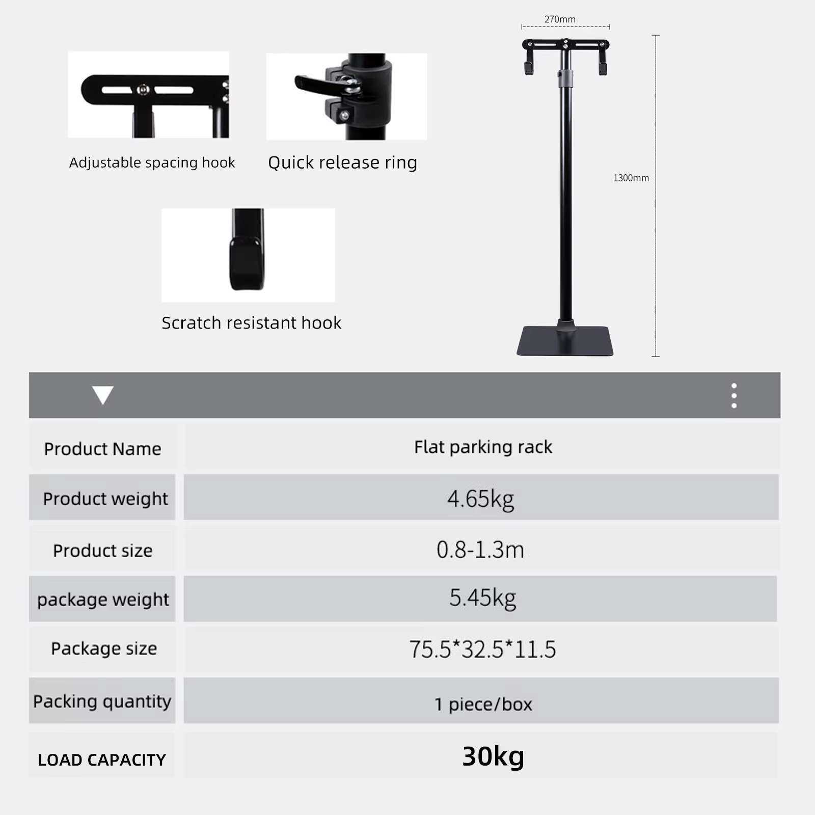 Support de vélo de montagne ThinkRider en alliage d'aluminium