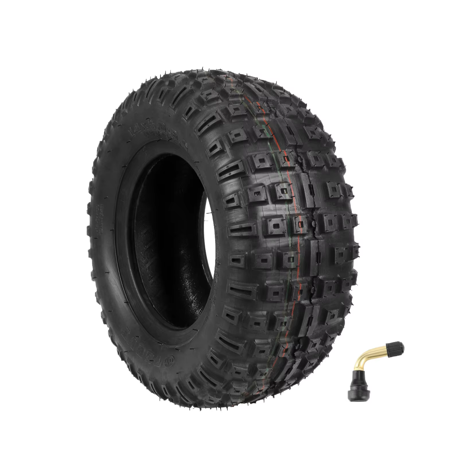 Pneu tout-terrain TUOVT 14 pouces 14*5.0-6.5 pour trottinette électrique
