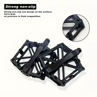 2 paires de pédales de vélo en alliage d'aluminium