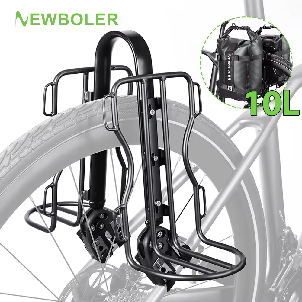 Porte-bagages de vélo en alliage d'aluminium