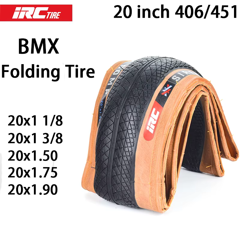 Japon Original IRC SIREN COMP BMX vélo pli pneu 20x1 1/8