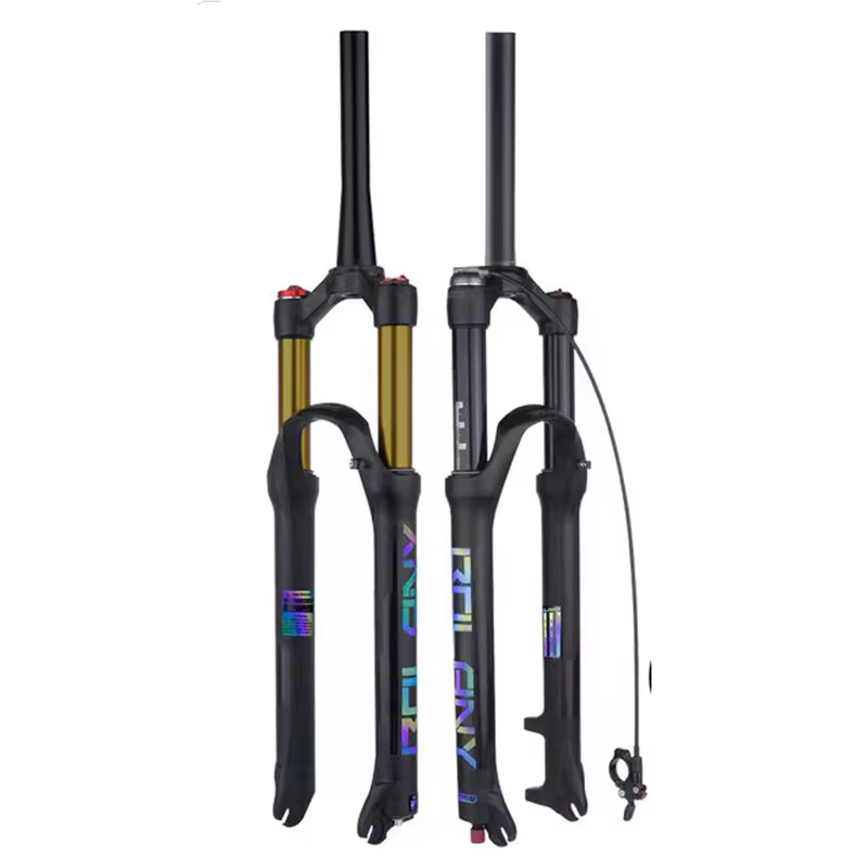 Fourche à air pour vélo Bolany avec réglage du rebond