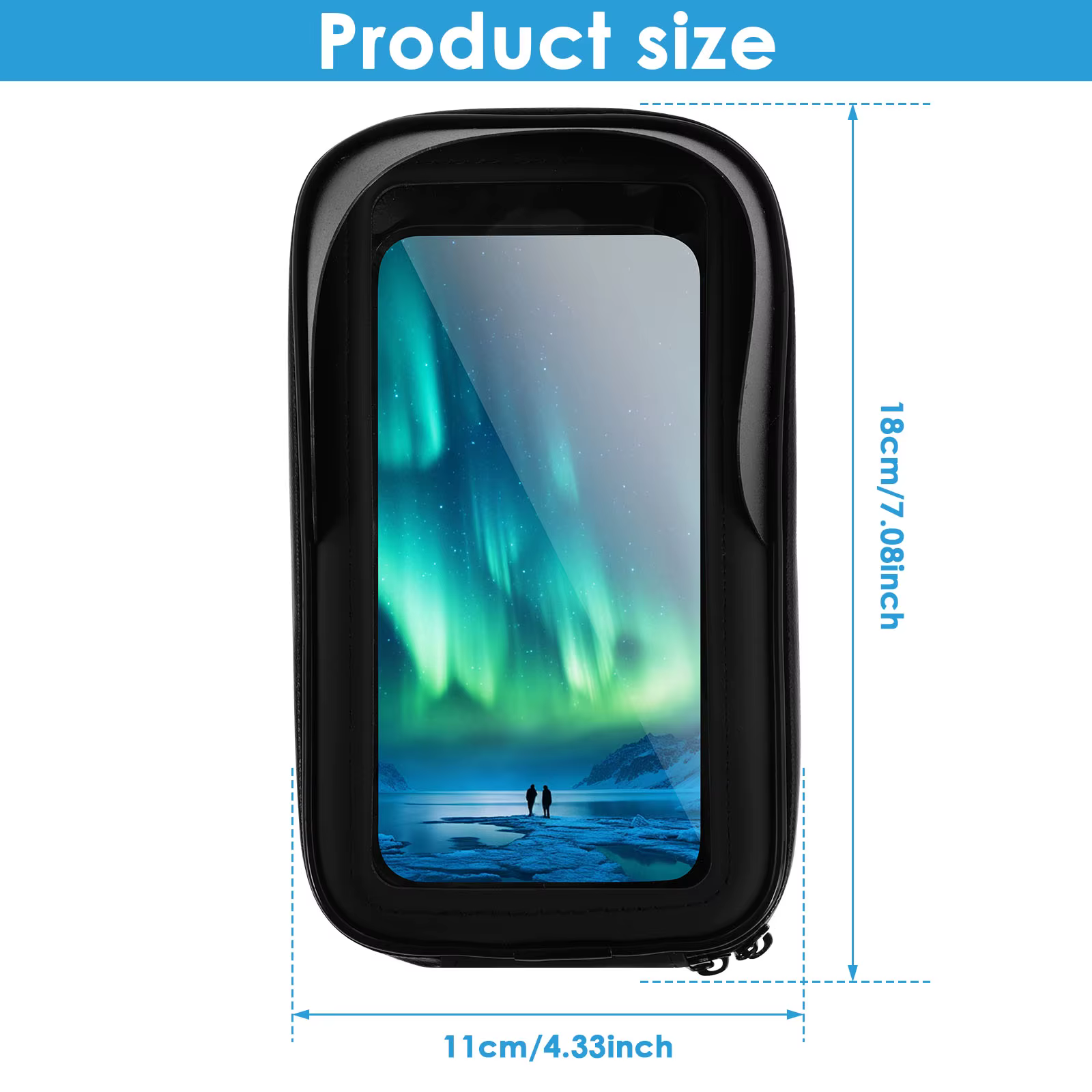 Sac de support de téléphone de vélo