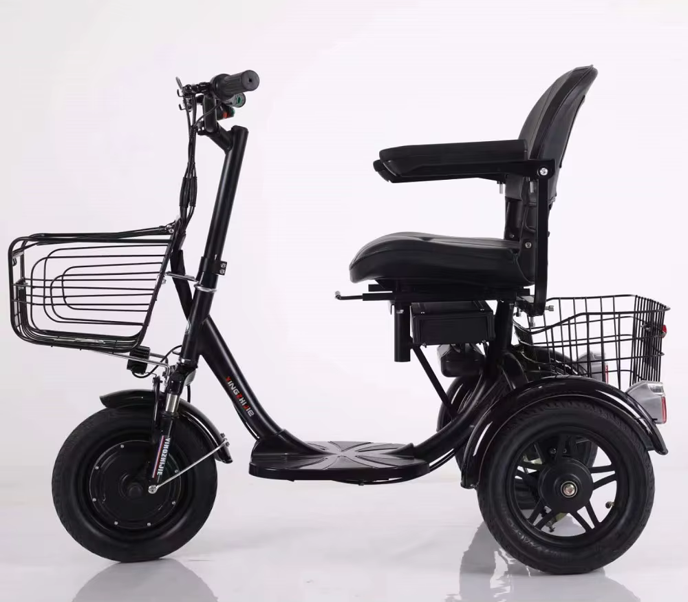 Scooter électrique pliant à double moteur longue portée