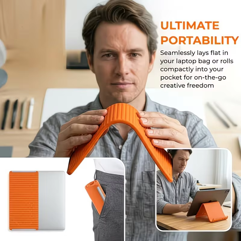 Support pliable, offrant