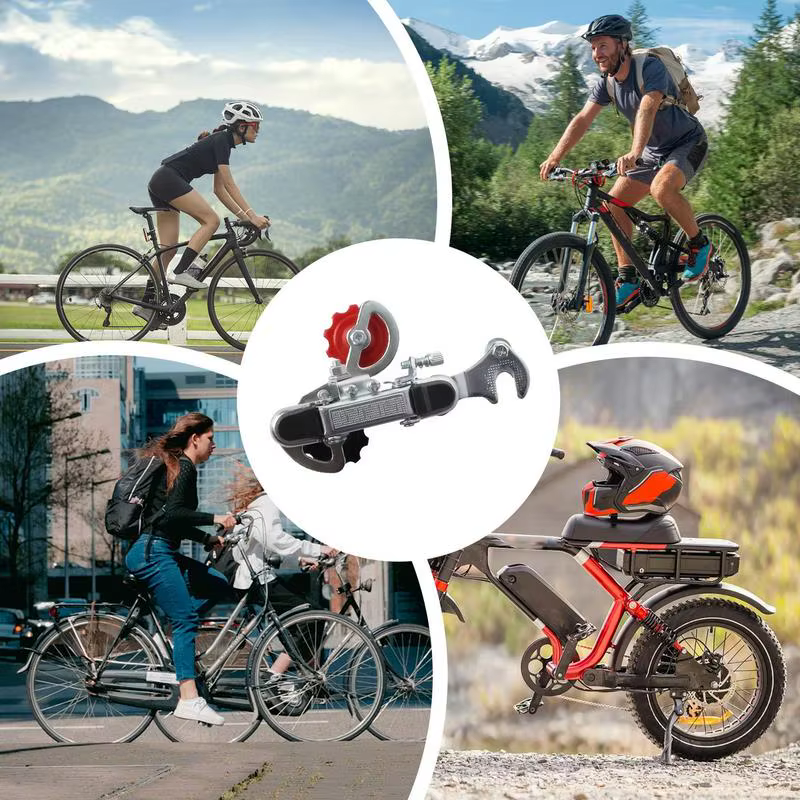 Dérailleur en métal robuste pour VTT