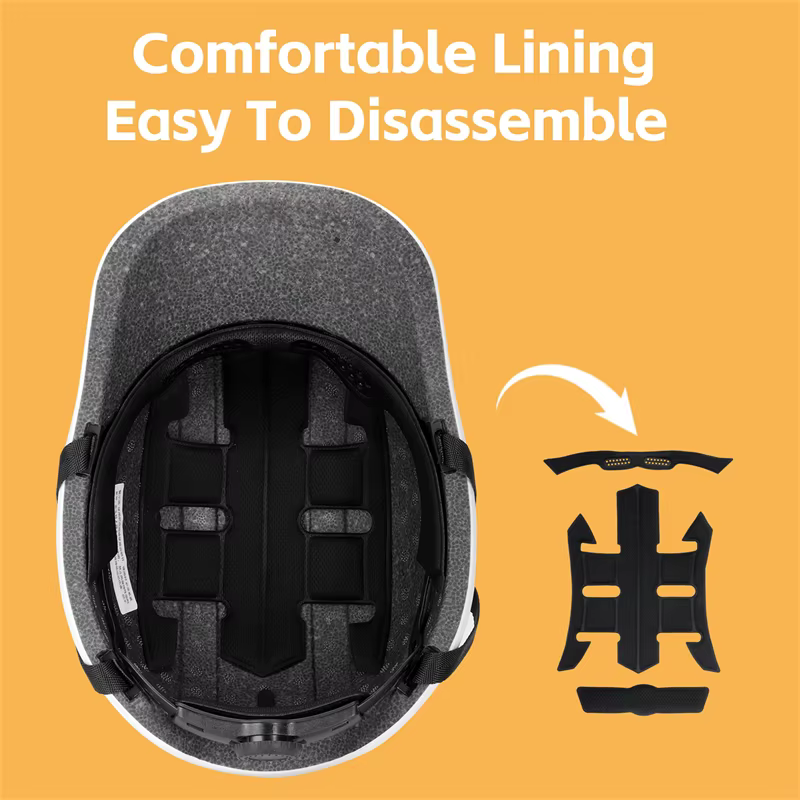 WEST BIKING Casque de cyclisme Scooters urbains Moto Casquette de sécurité réglable City Bike E-bike