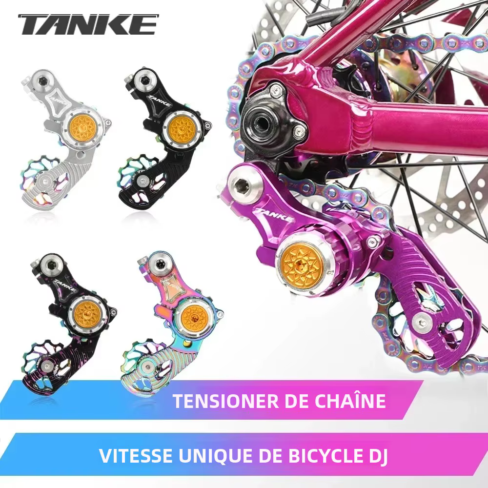 TANKE vtt tendeur de chaîne DJ vélo Guide