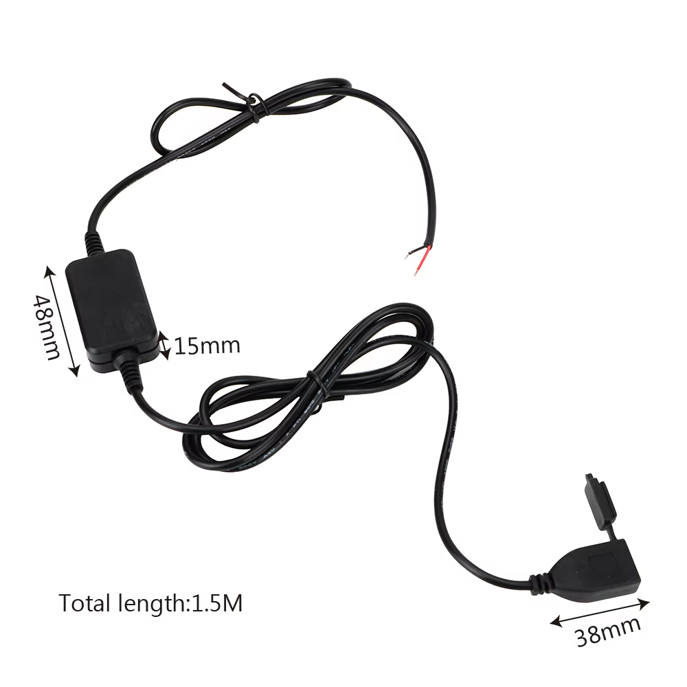 Port USB DC 5V 2A adaptateur moto guidon chargeur prise d'alimentation convertisseur USB pour téléphone GPS