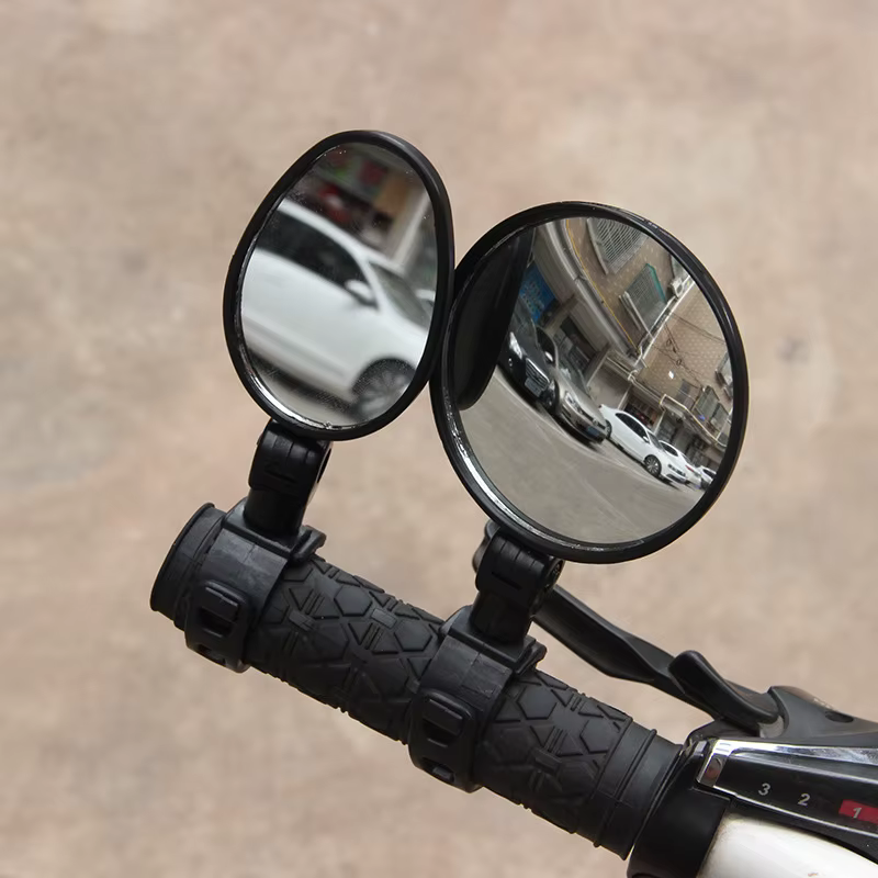 1pc Rétroviseur de scooter électrique Vue arrière 360 ° Mini miroir rotatif pour Xiaomi M365