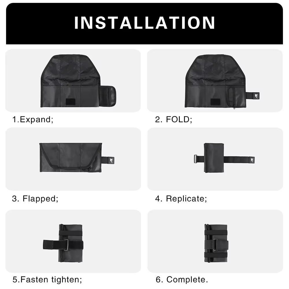 Rhinowalk Vélo Outil Sac Avant Top Tube Cadre Sac De Selle Burrito Pack Pochette