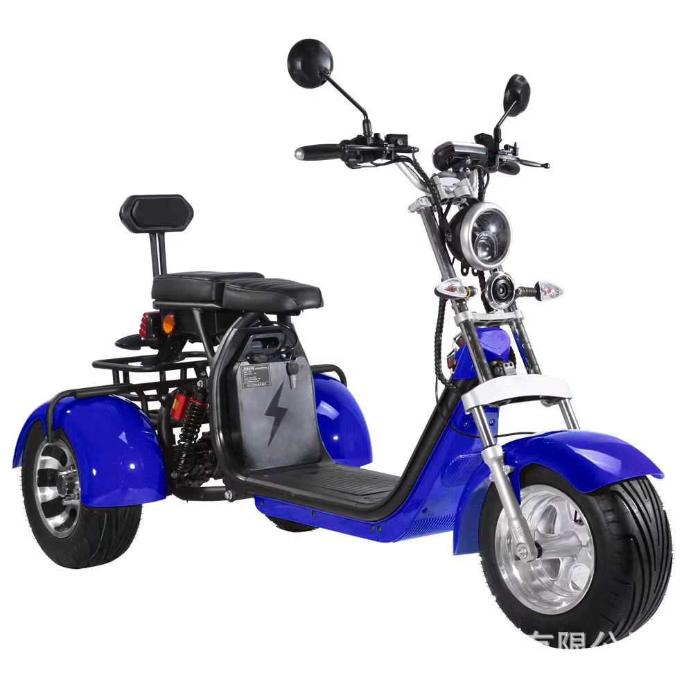 Tricycle électrique 12 pouces avec pneus larges pour adultes