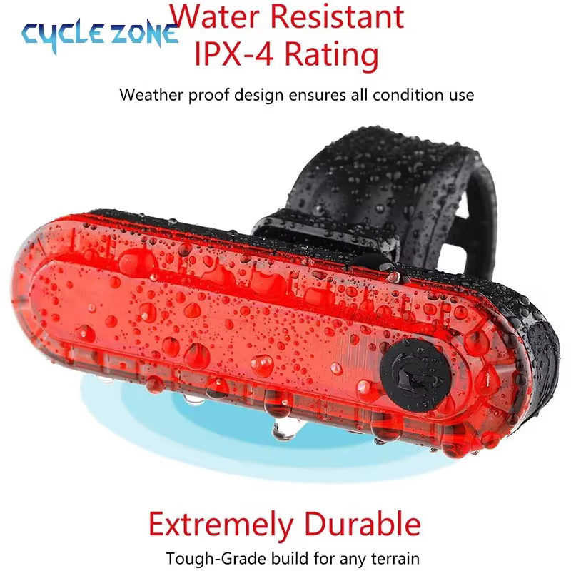 Enquêter arrière LED rouge brillant pour vélo