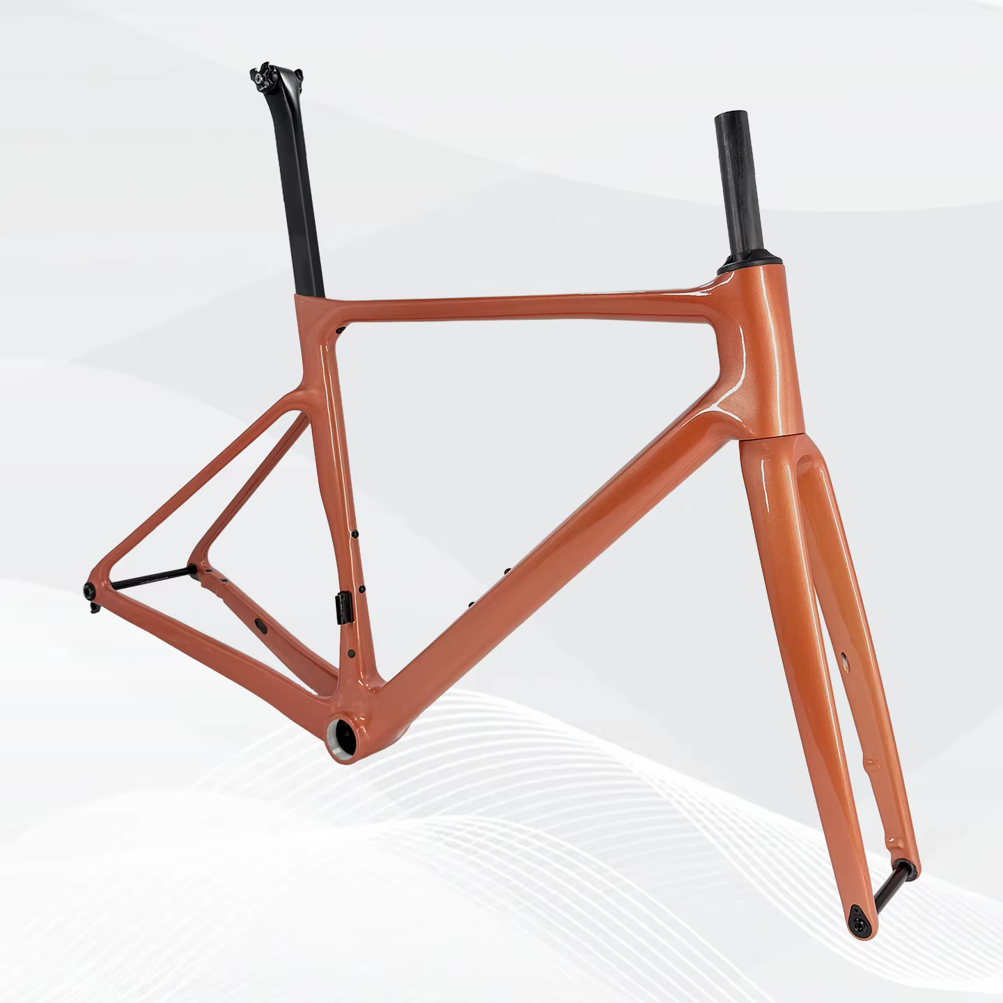 Cadre de vélo tout-terrain en carbone 2026 BB T47-86.5