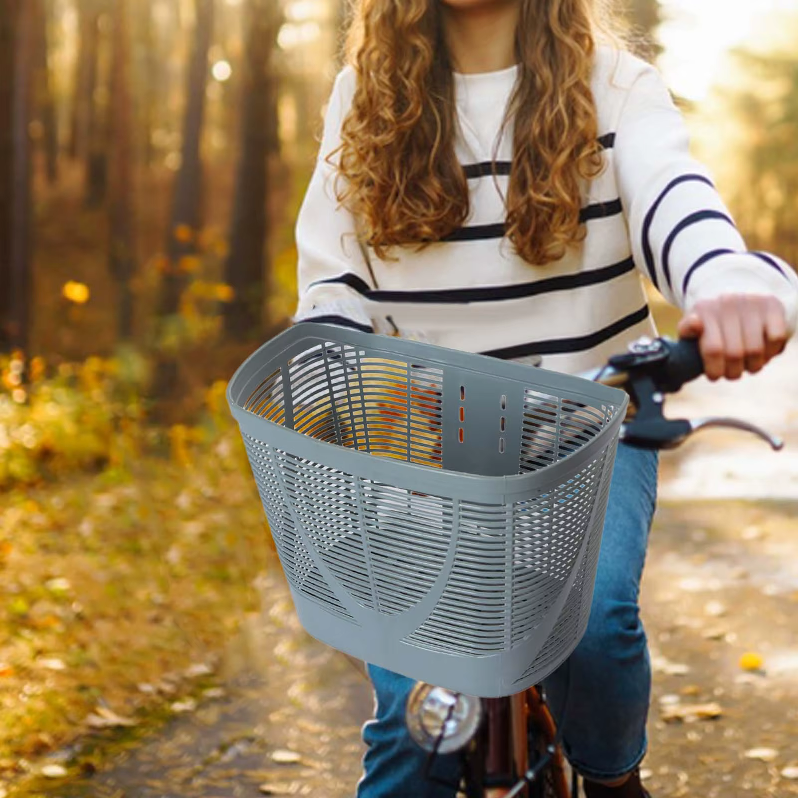 Panier de rangement de vélo avant Portable