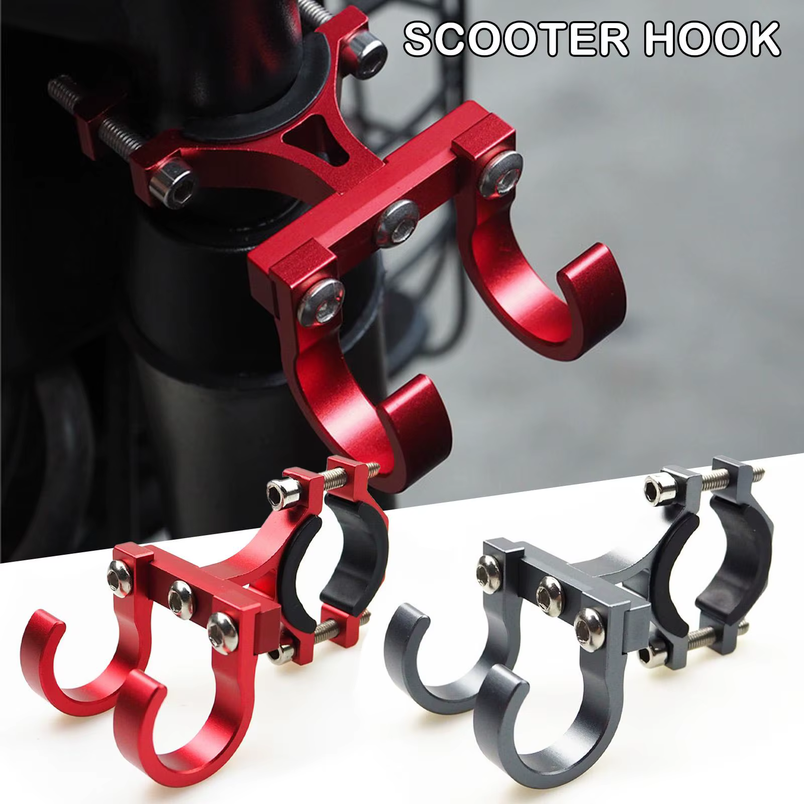 Crochets de suspension pour trottinette électrique