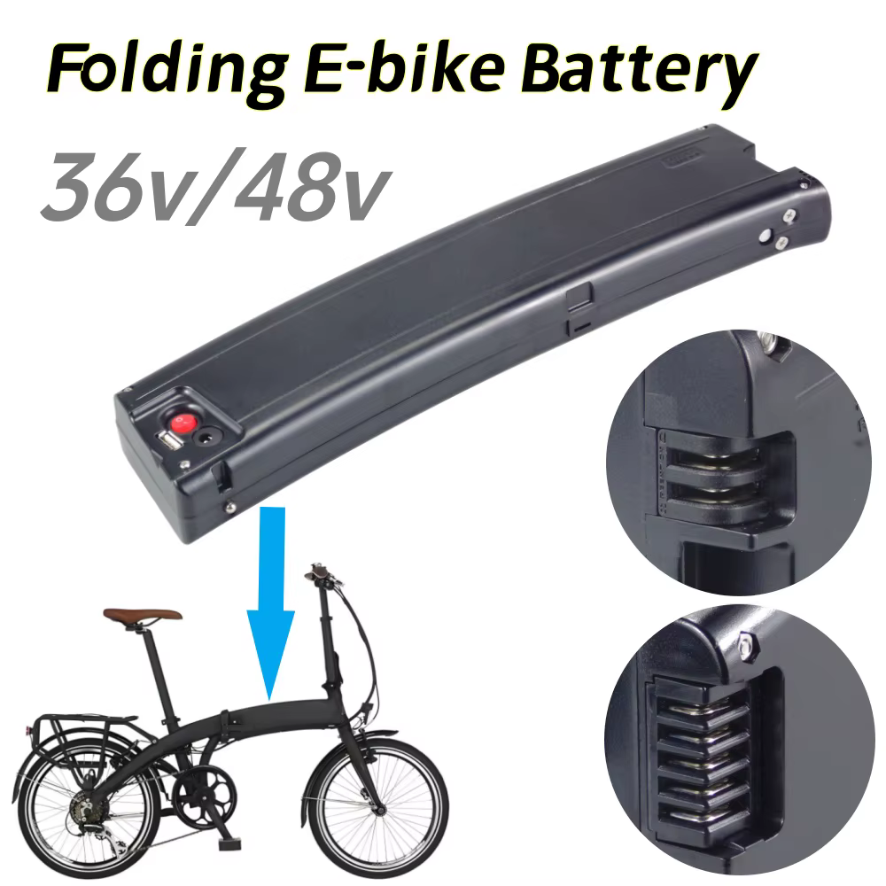 HILAND Rockshark ROCKU009 batterie de vélo électrique pliante 36V 7.8Ah 8.7Ah 9Ah 9.6Ah 10.5Ah