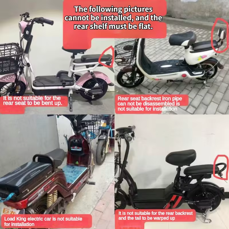 Étagère arrière pliante pour vélo