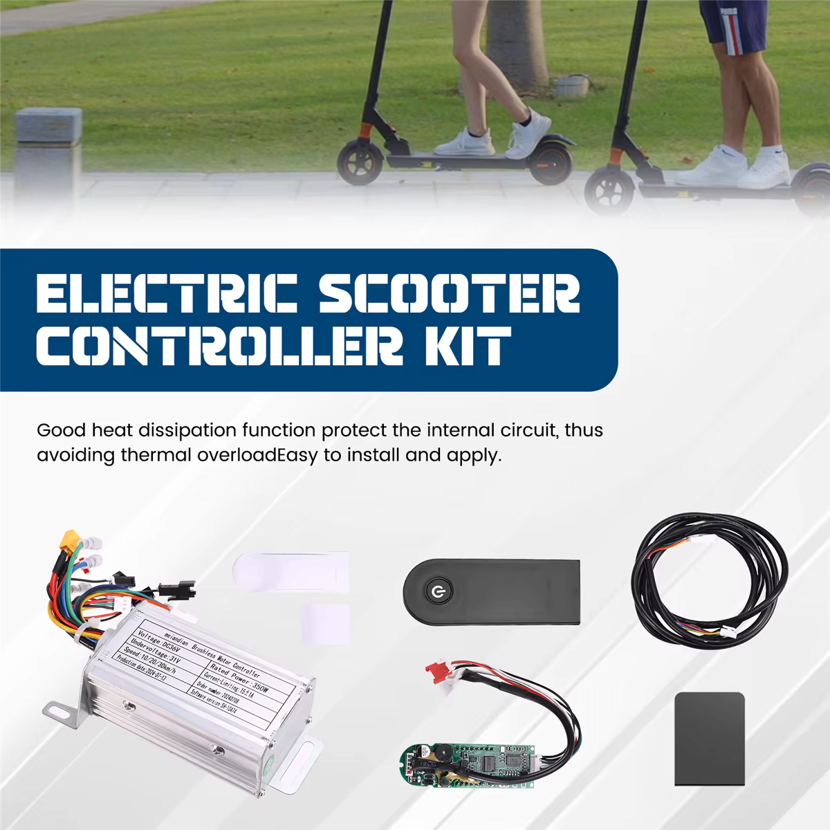Contrôleur sans balais pour trottinette électrique Xiaomi M365/M365 Pro
