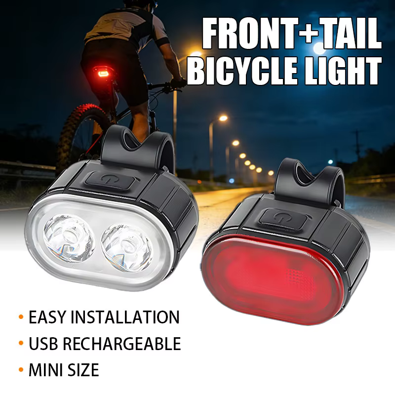 Éclairage de vélo rechargeable