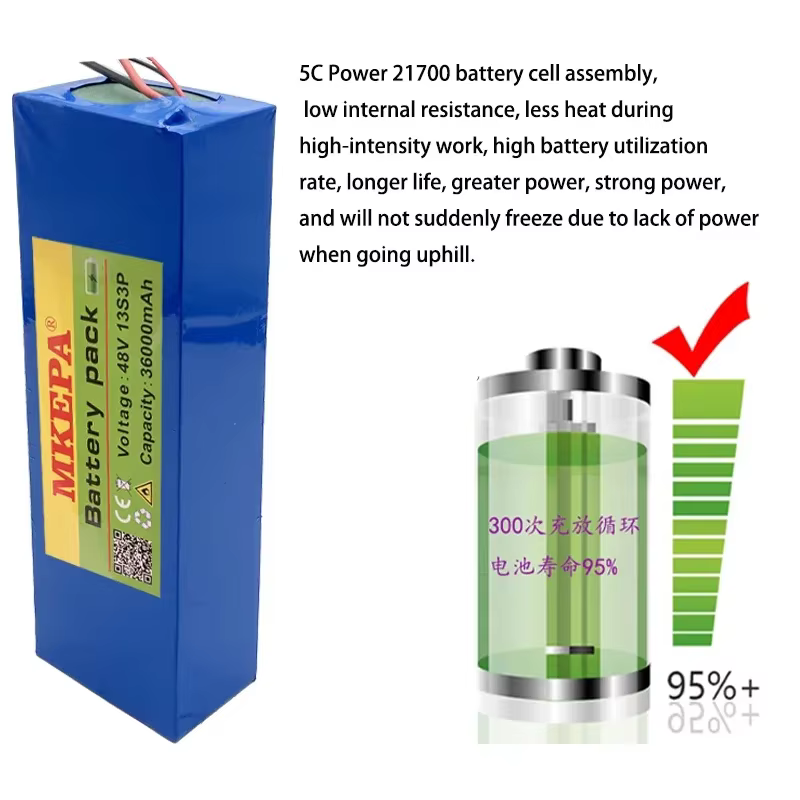 Batterie lithium-ion électrique pliante pour scooter