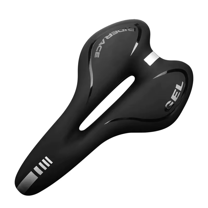 Selle de vélo Gel vtt montagne route siège de cyclisme pour hommes femmes PU cuir Silicone confortable doux antichoc