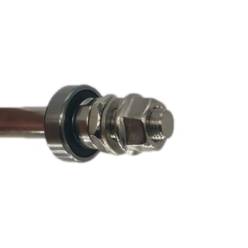 Essieu de moyeu de roue de vélo 14CM 18CM