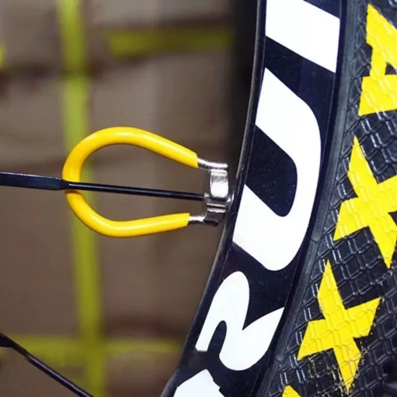 Clé à rayons de vélo, outil de centrage de jante