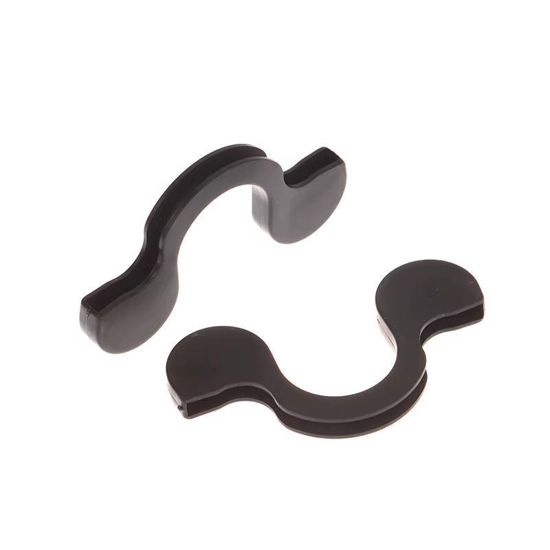 1 paire de supports universels antidérapants en caoutchouc pour moto et vélo
