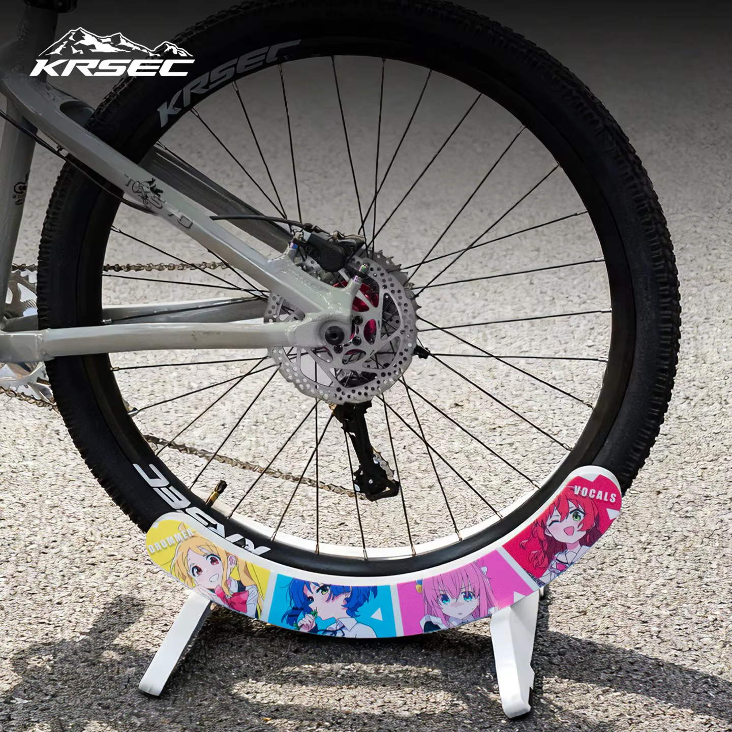 Support de stationnement réglable pour vélo KRSEC