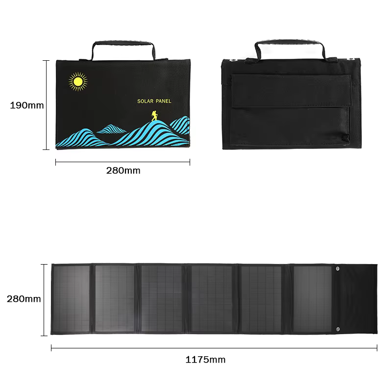 Sac pliant pour panneau solaire 100W