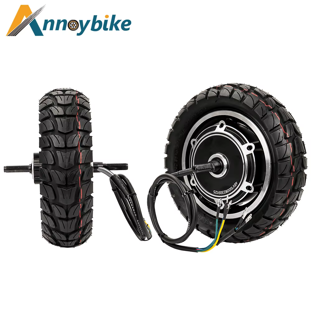 Moteur de trottinette électrique 10 pouces 48V 60V 1000W 1200W 1500W avec contrôleur 30A