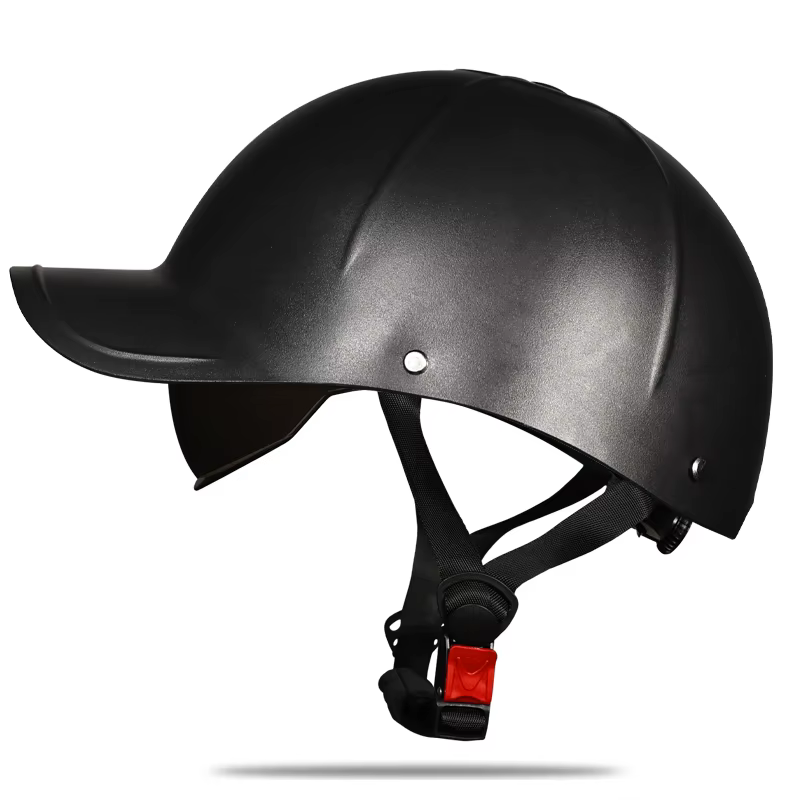 Nouveau café Racer Chopper Scooter sécurité casque demi visage Vintage casquette d'été moto