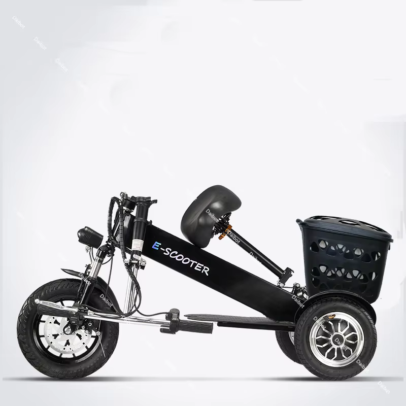 Tricycle électrique pliant Parent-enfant