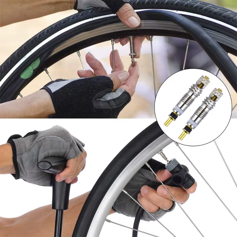 2/4/6/8/10 pièces ensemble de noyaux de Valve de pneu de vélo amovible de haute qualité vtt noyau