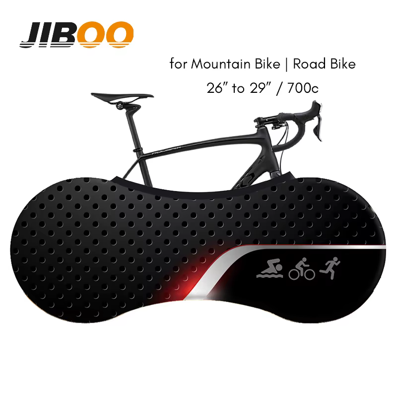 JIBOO Housse anti-poussière intérieure pour vélo de mode