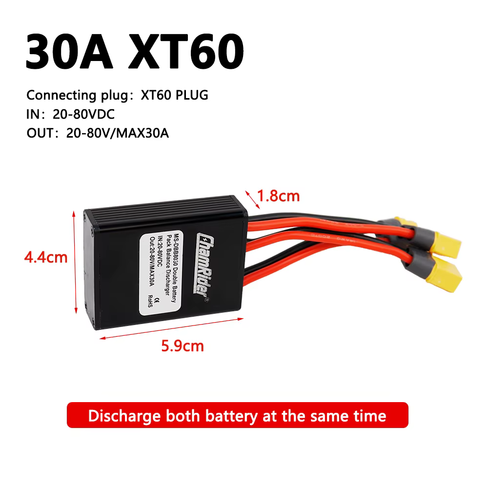 Convertisseur de décharge de batterie double